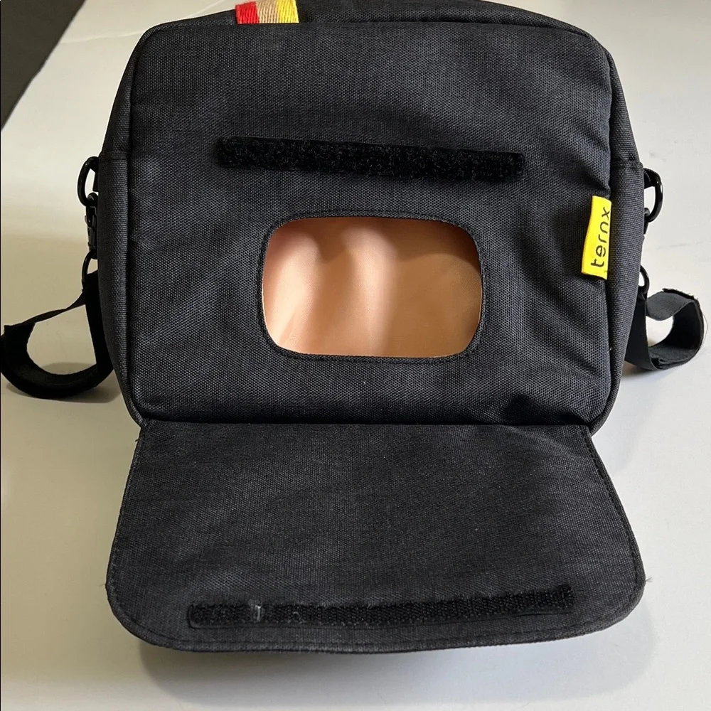 Ternx Gray Baby Wipe Bag with Straps to connect to stroller, diaper bag or more